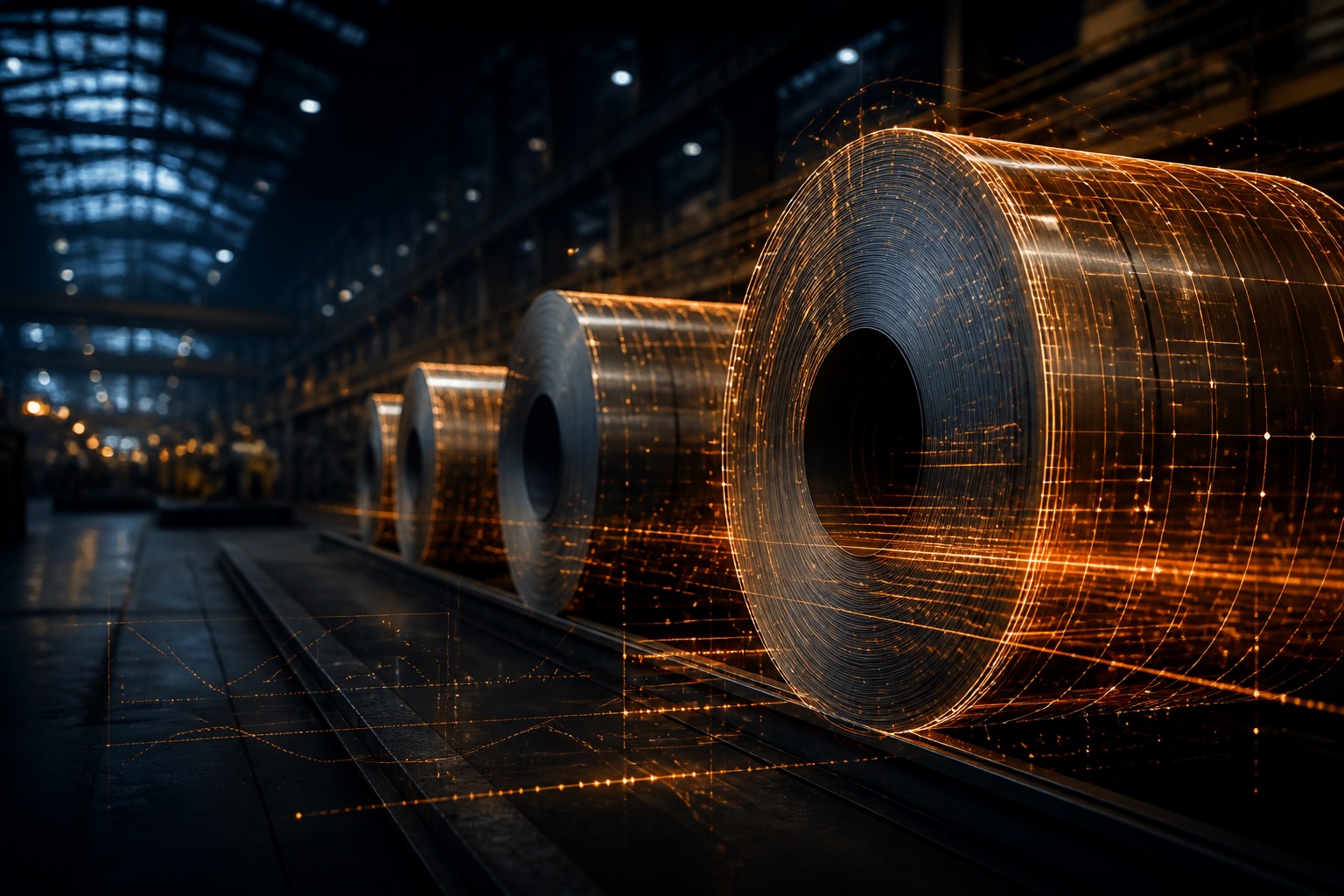 Digital steel coils and intelligent manufacturing